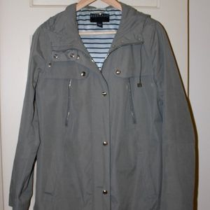 Bernardo sage green Swing Coat